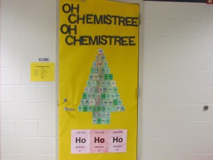 Oh, Chemstree. Mrs.Lockett's classroom door.