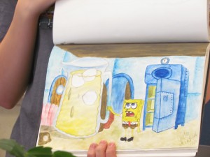 SpongeBob by Emily Stinnett